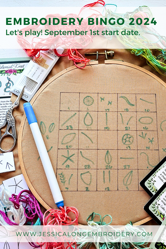 Embroidery Bingo 2024