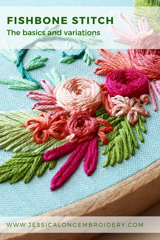 Fishbone Stitch Tutorial