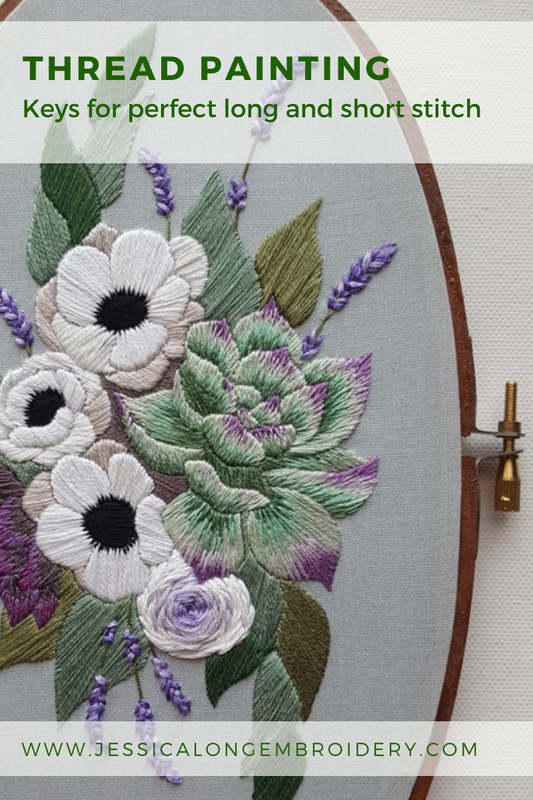 Keys for a Perfect Long and Short Stitch