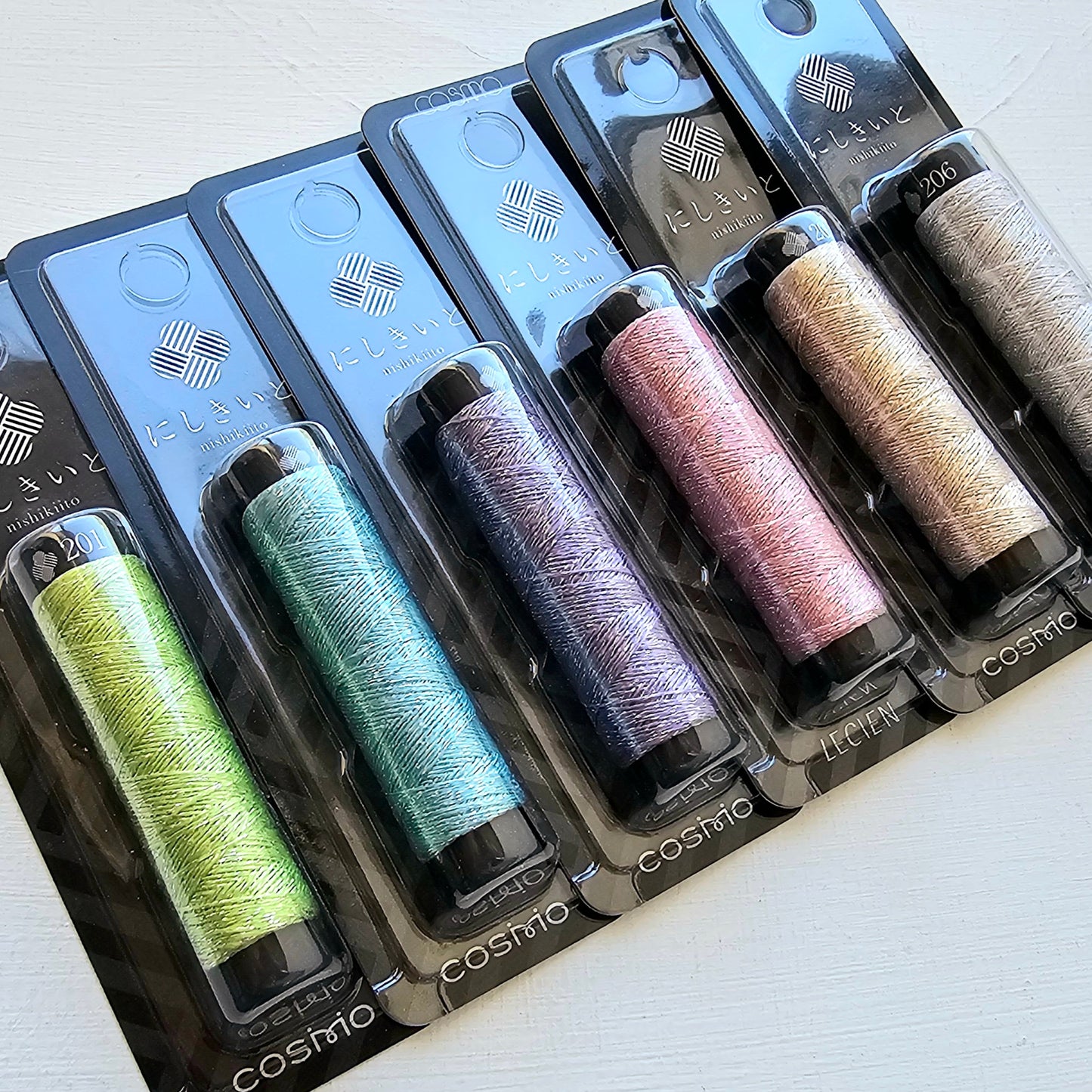 "Champagni" Lecien Cosmo Metallic Floss Collection