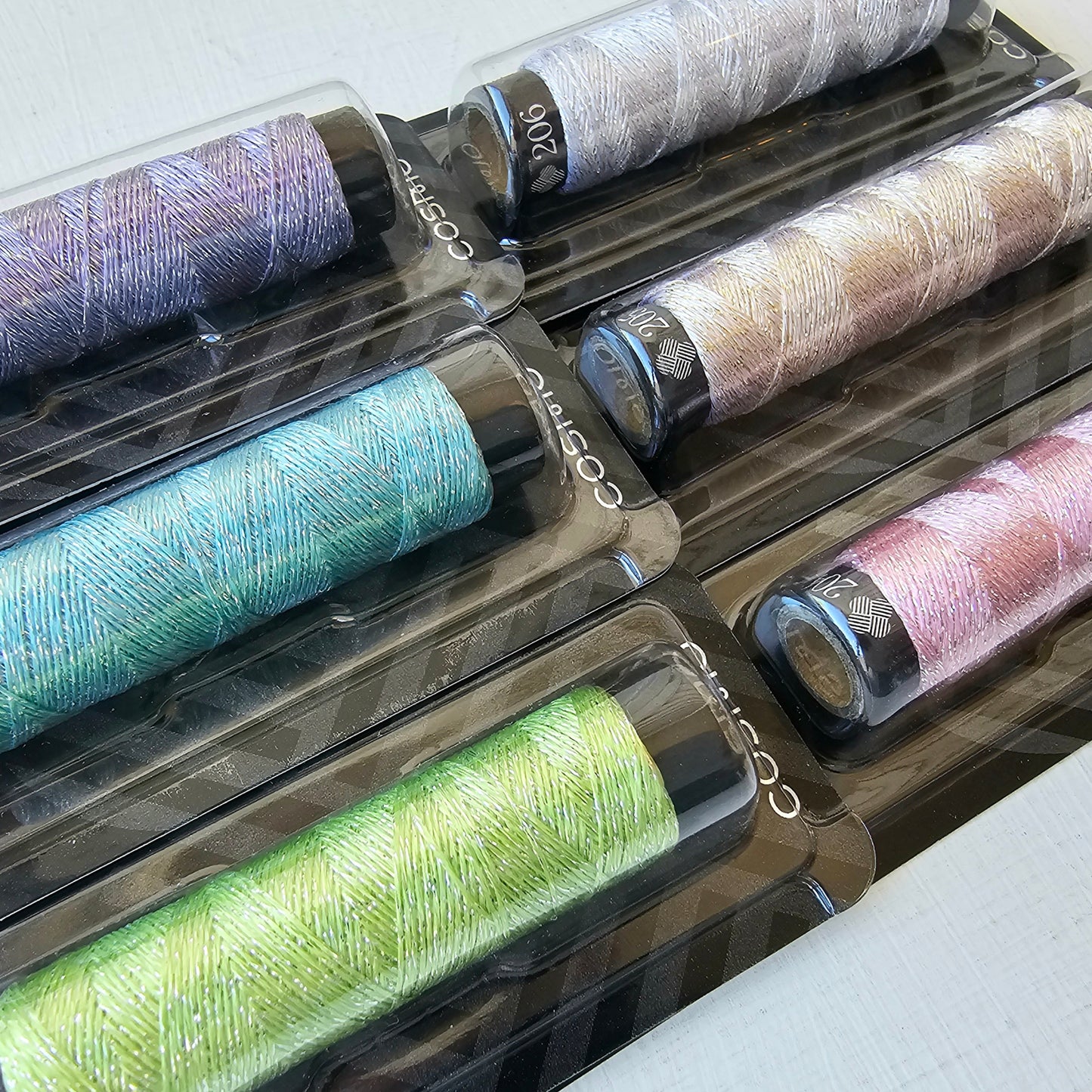 "Champagni" Lecien Cosmo Metallic Floss Collection