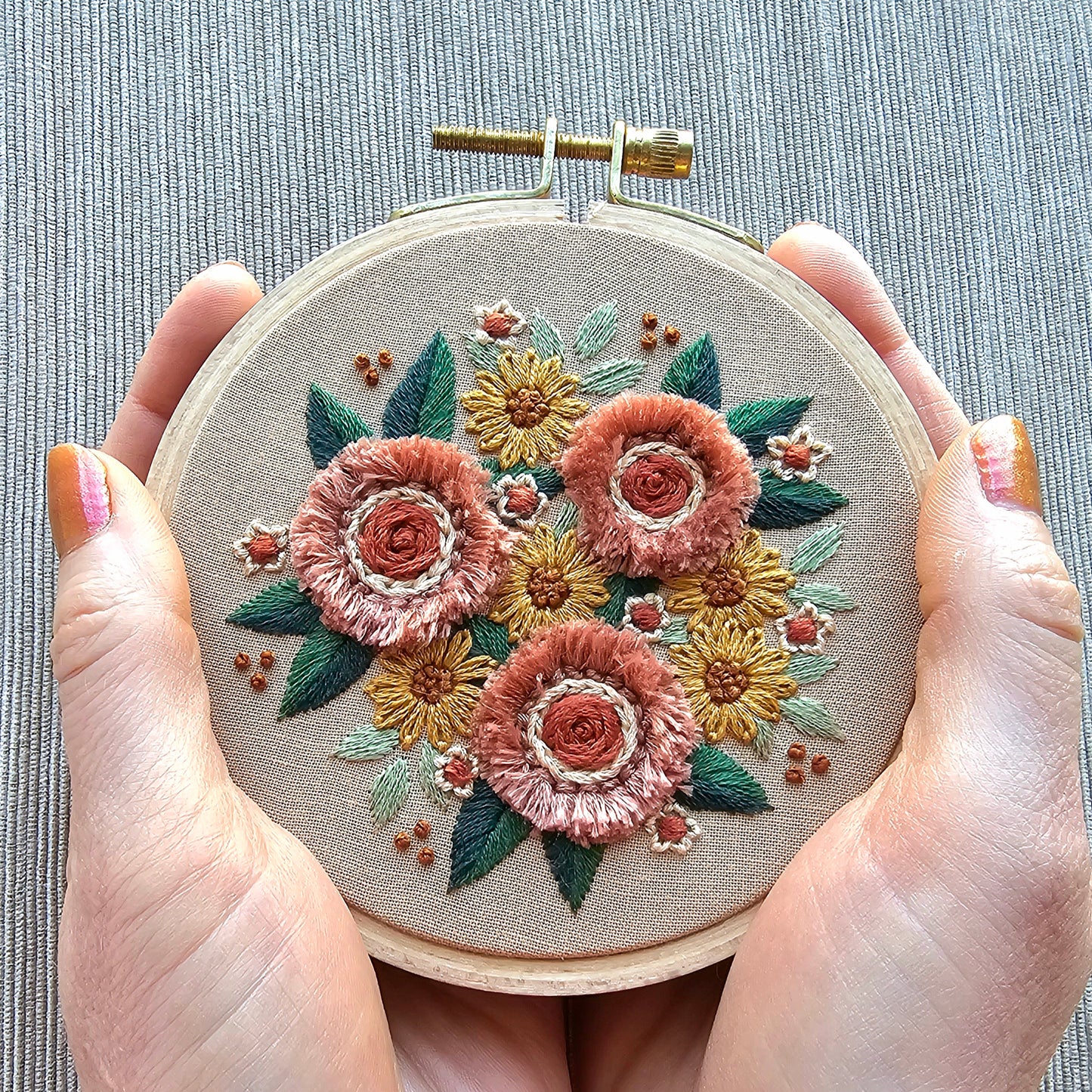 Harvest Bouquet Embroidery Pattern (PDF)