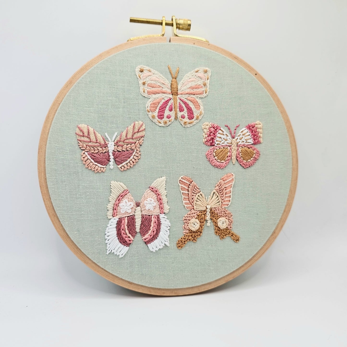Butterfly Sampler Embroidery Pattern (PDF)