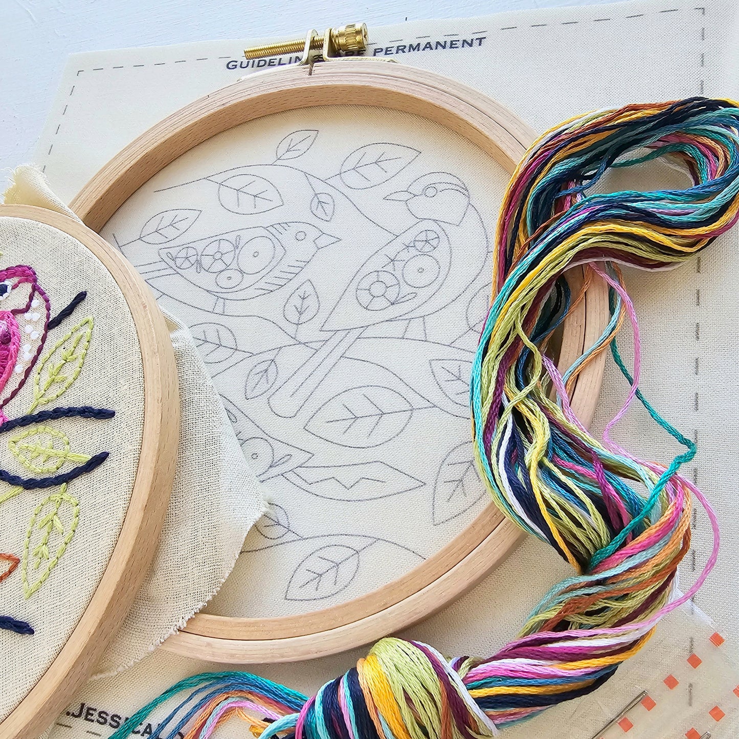 Birds of a Feather Embroidery Kit