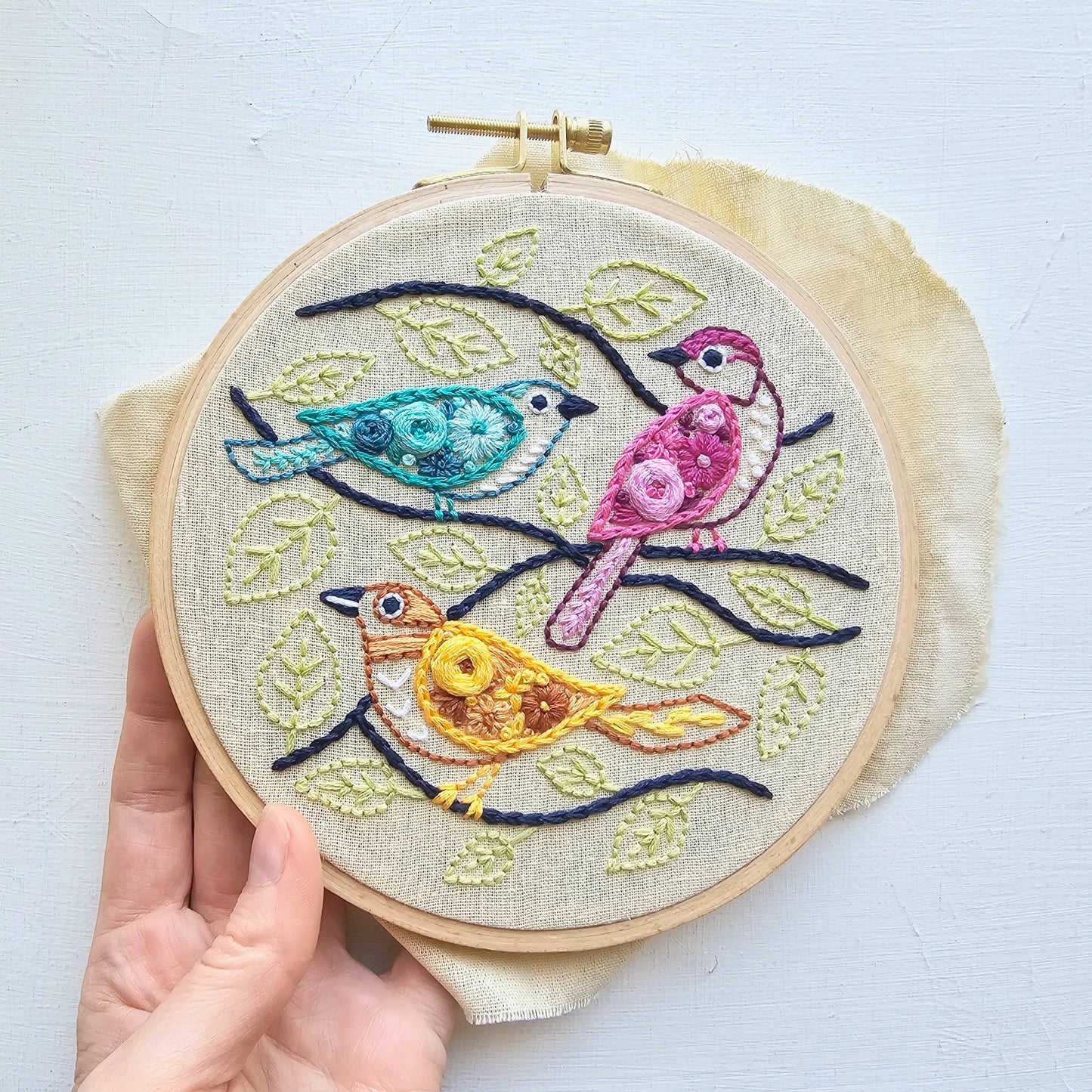 Birds of a Feather Embroidery Kit