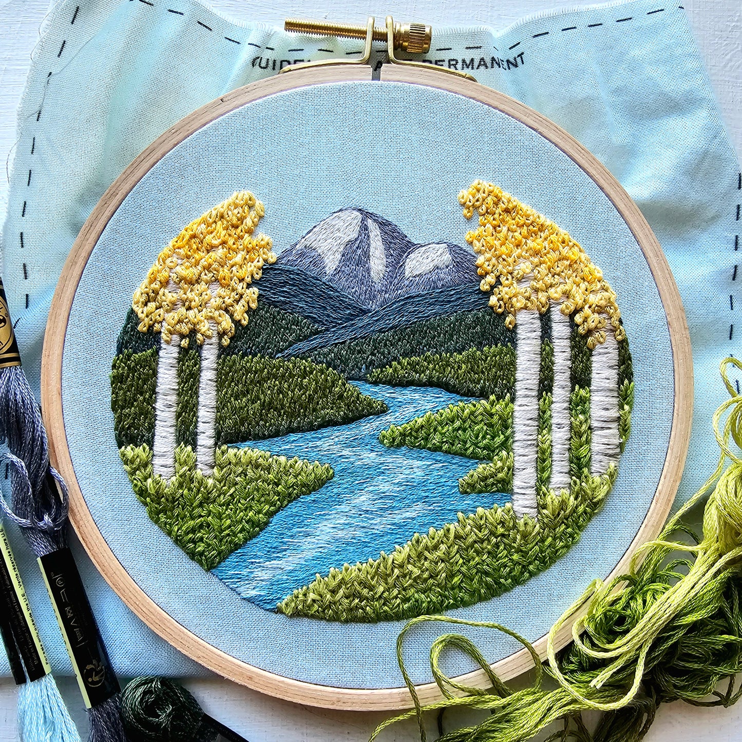 Aspen Vista Embroidery Pattern (PDF)