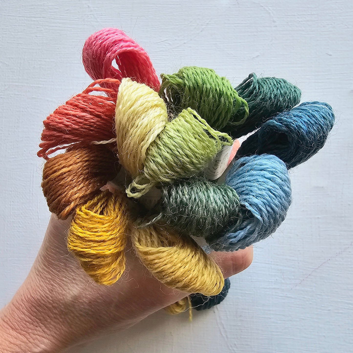 DMC Eco Vita Wool Thread Bundle: Soft Rainbow