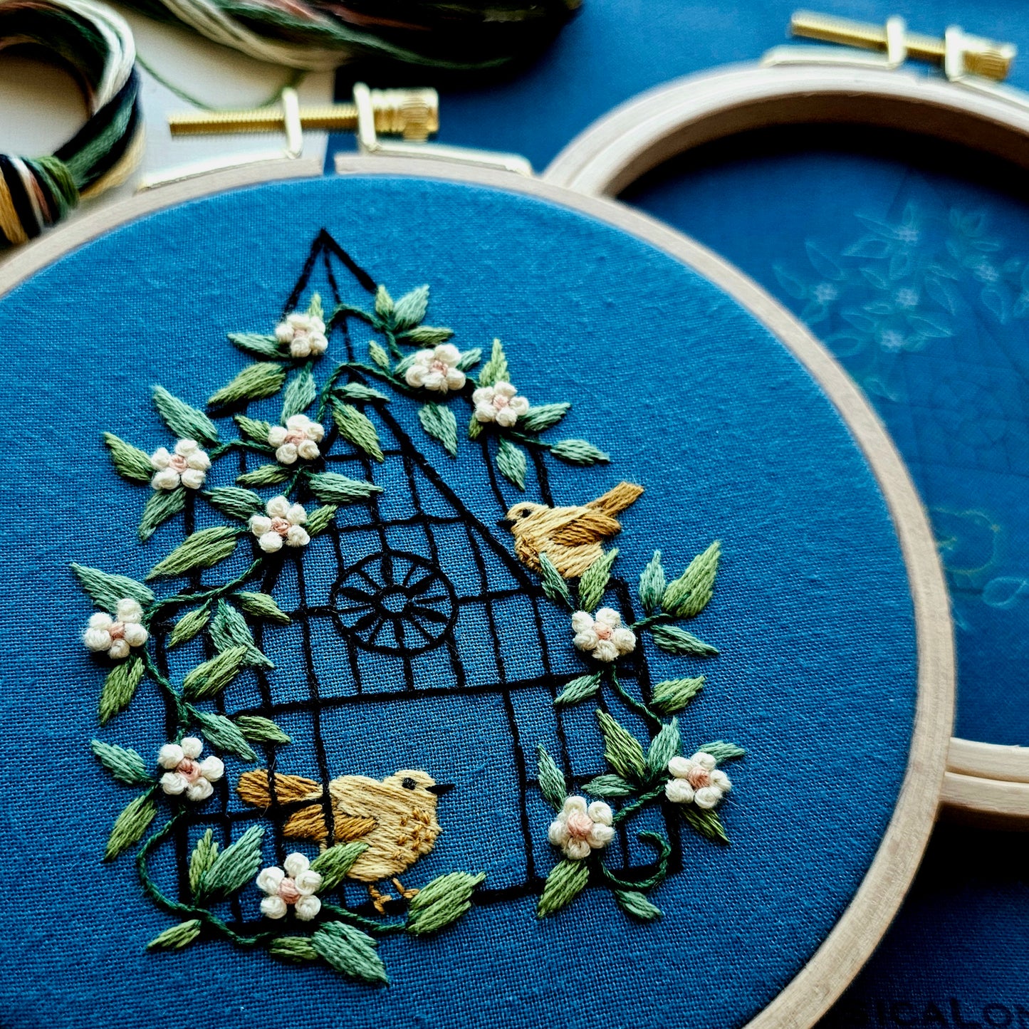 Fly Free Embroidery Kit
