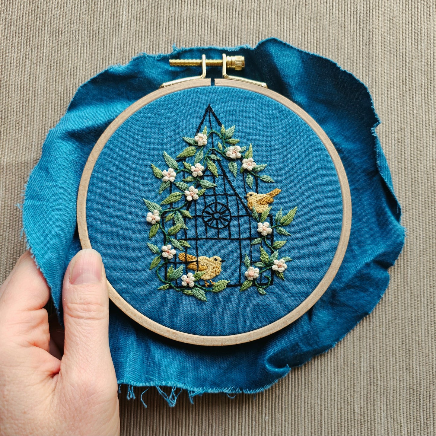 Fly Free Embroidery Pattern (PDF)