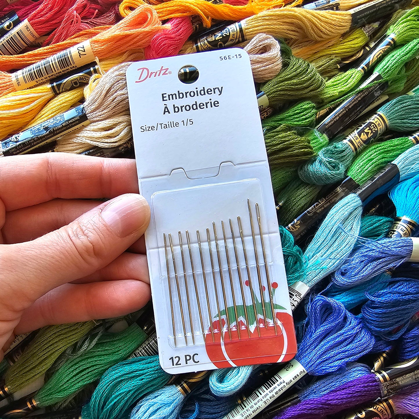 Assorted (1/5) Dritz Embroidery Needles