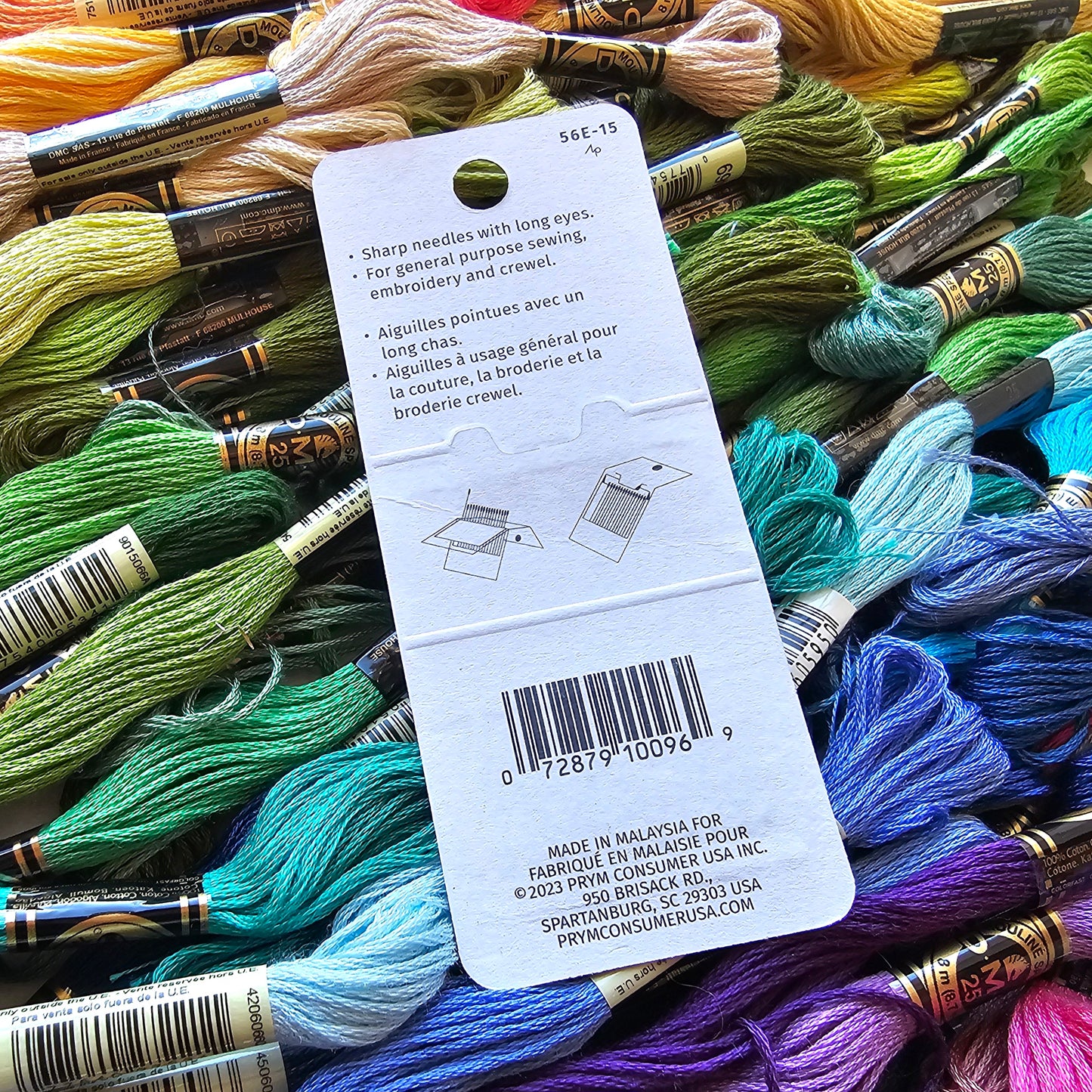 Assorted (1/5) Dritz Embroidery Needles