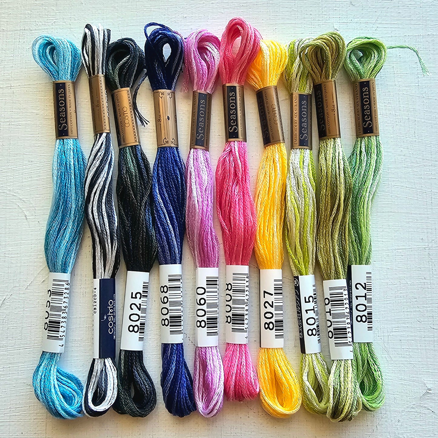 Coastal Florals Cosmo Floss Bundle