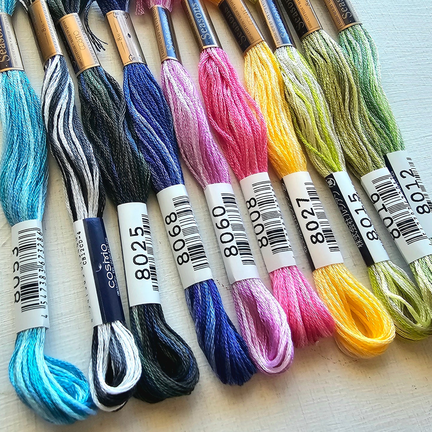 Coastal Florals Cosmo Floss Bundle