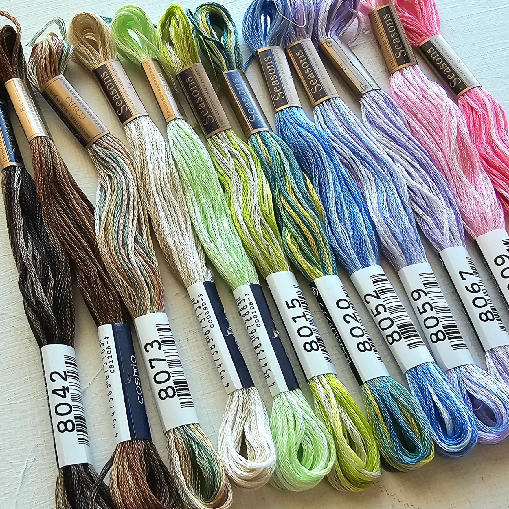 FaB　余韻残置 / Leave Them Hanging　英語CF　3枚セット Gardener Cosmo Floss Bundle – Jessica Long Embroidery