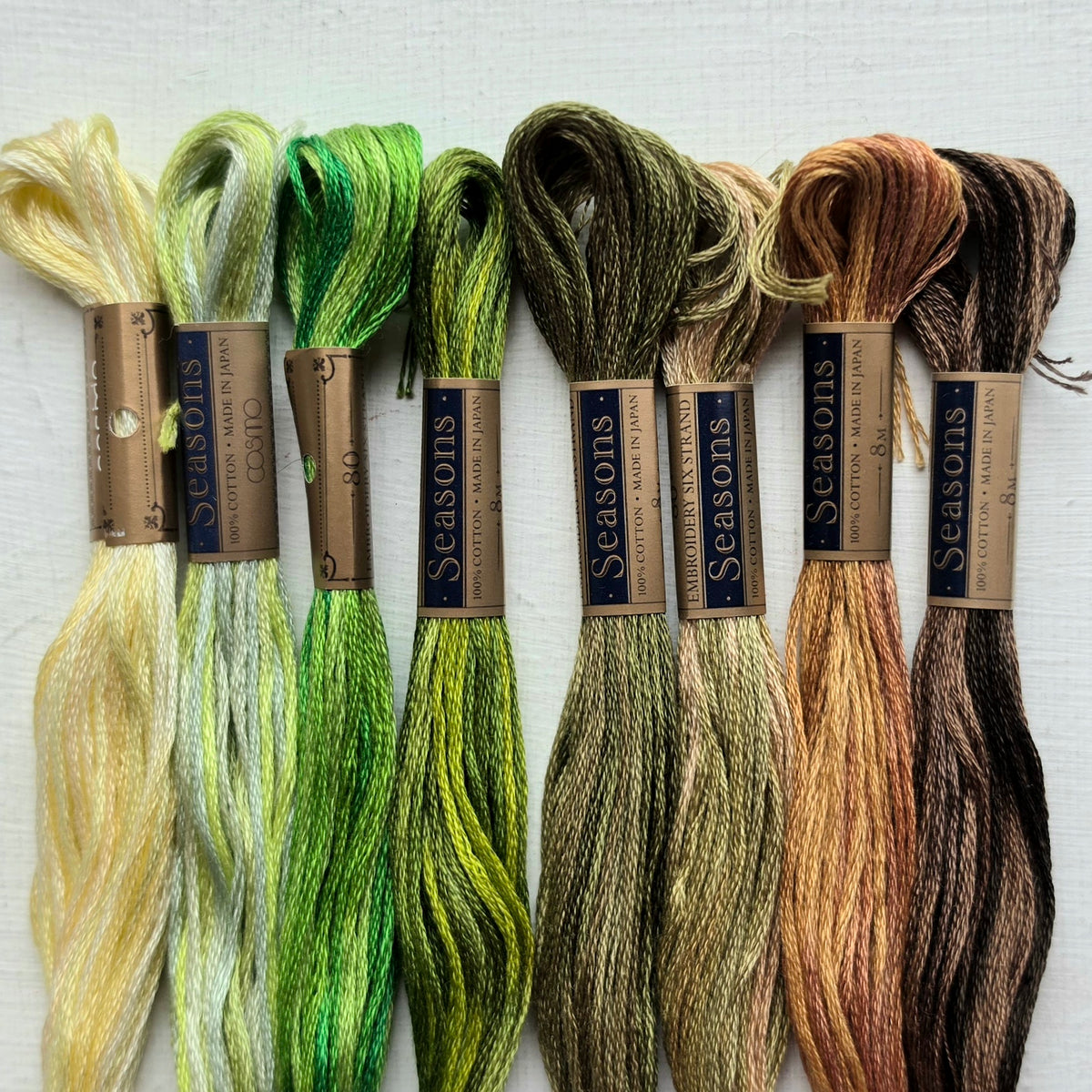 Forest Floor Seasons Floss Bundle