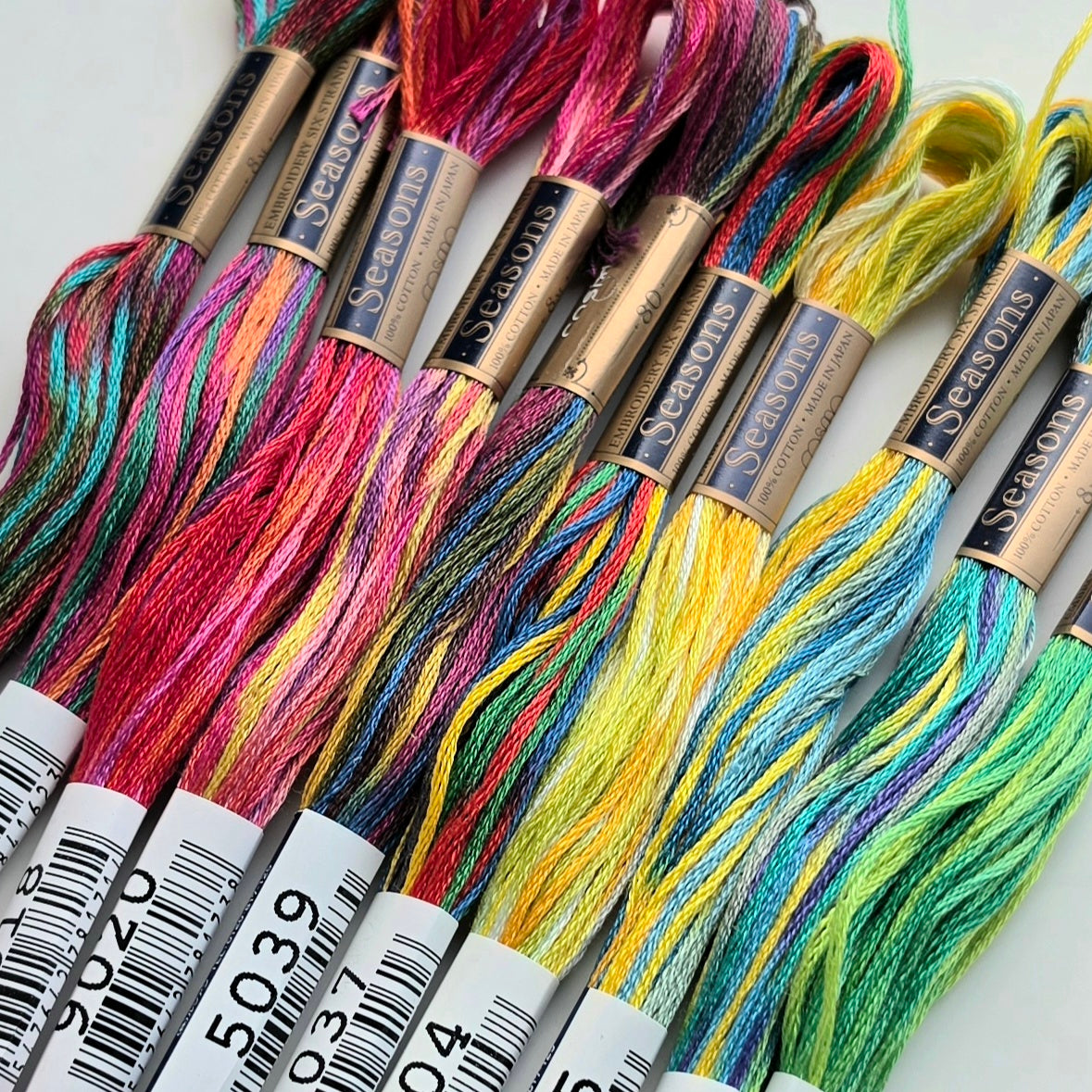 Wild Rainbow Seasons Floss Bundle