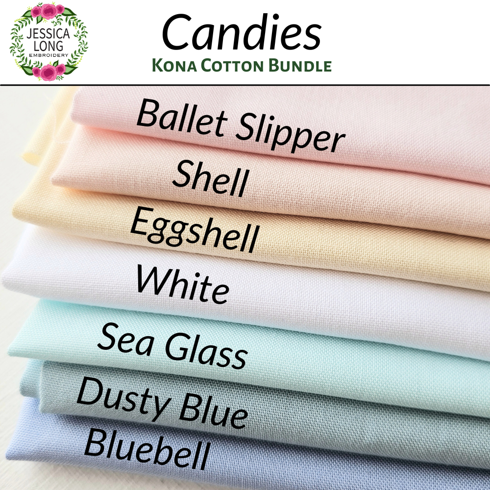 Kona Cotton Fabric Bundle: Candies