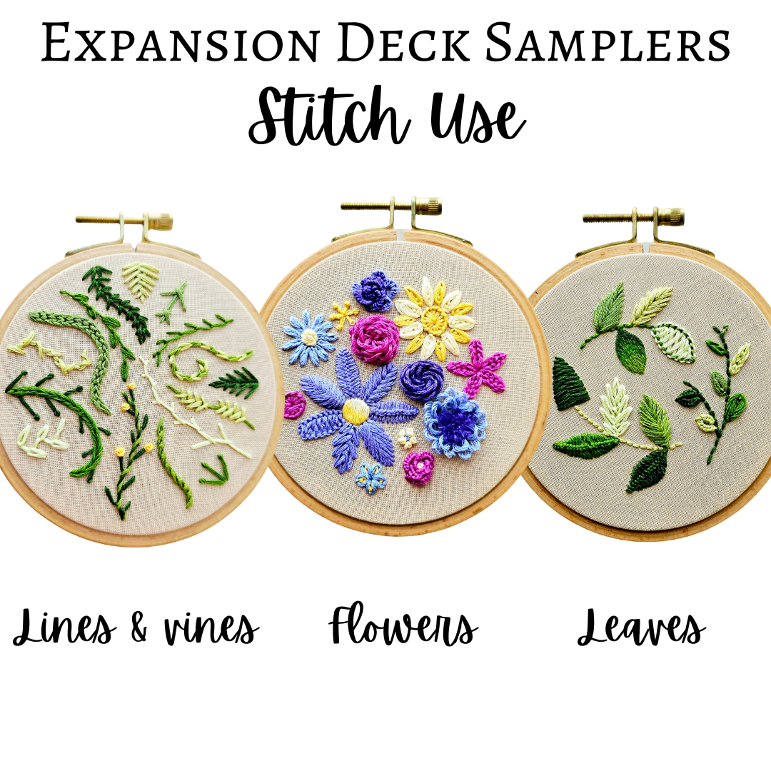 Hand Embroidery Companion Cards: Expansion Deck