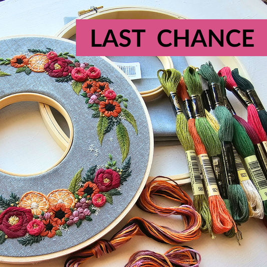 Season of Blessings Embroidery Kit