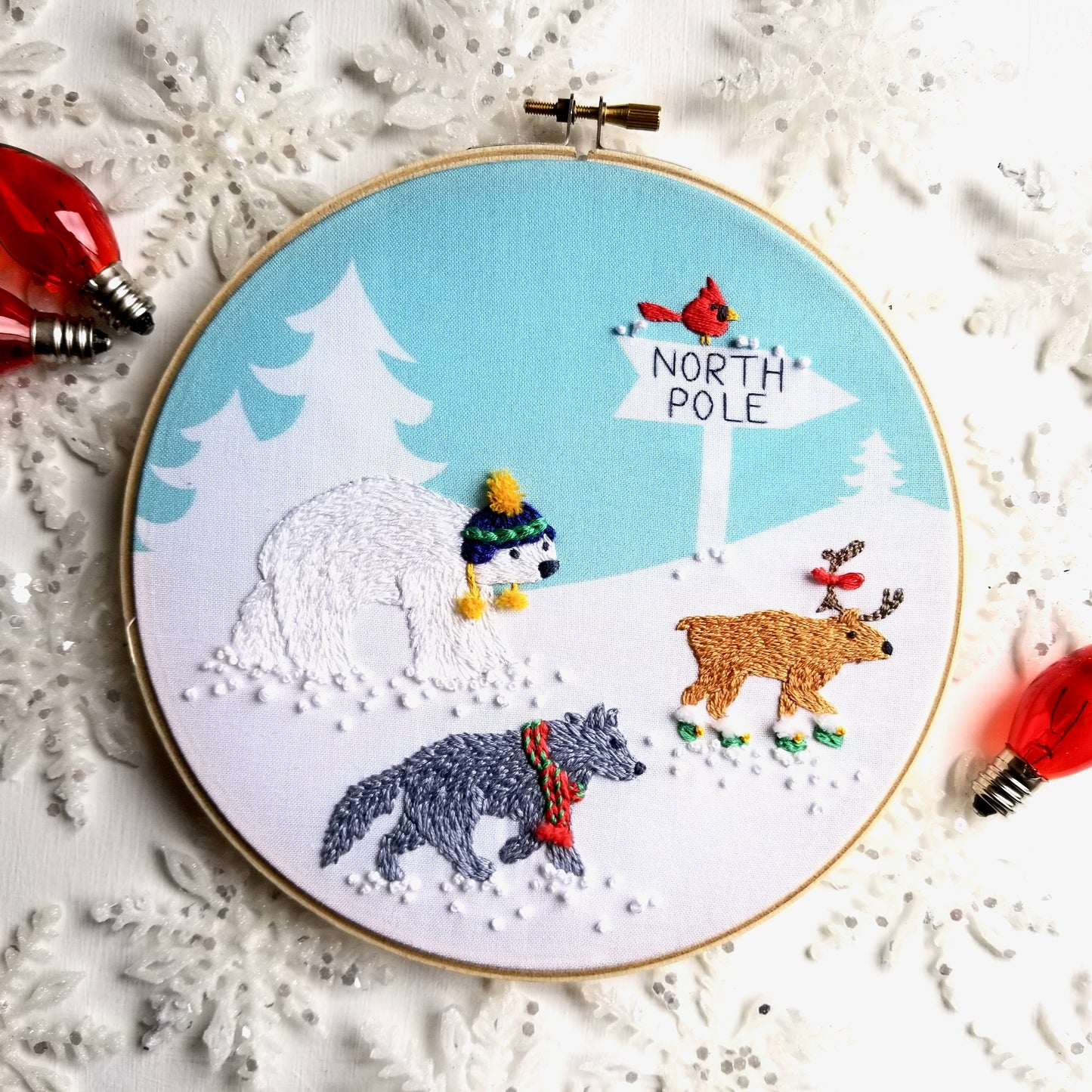 Polar Pals Printed Fabric