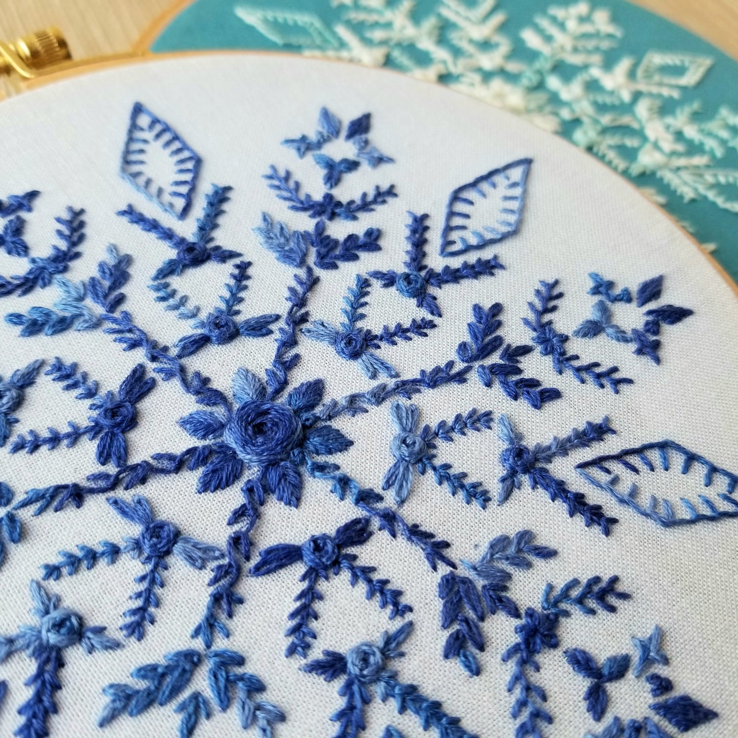 Snowflake Sampler Embroidery Pattern (PDF)