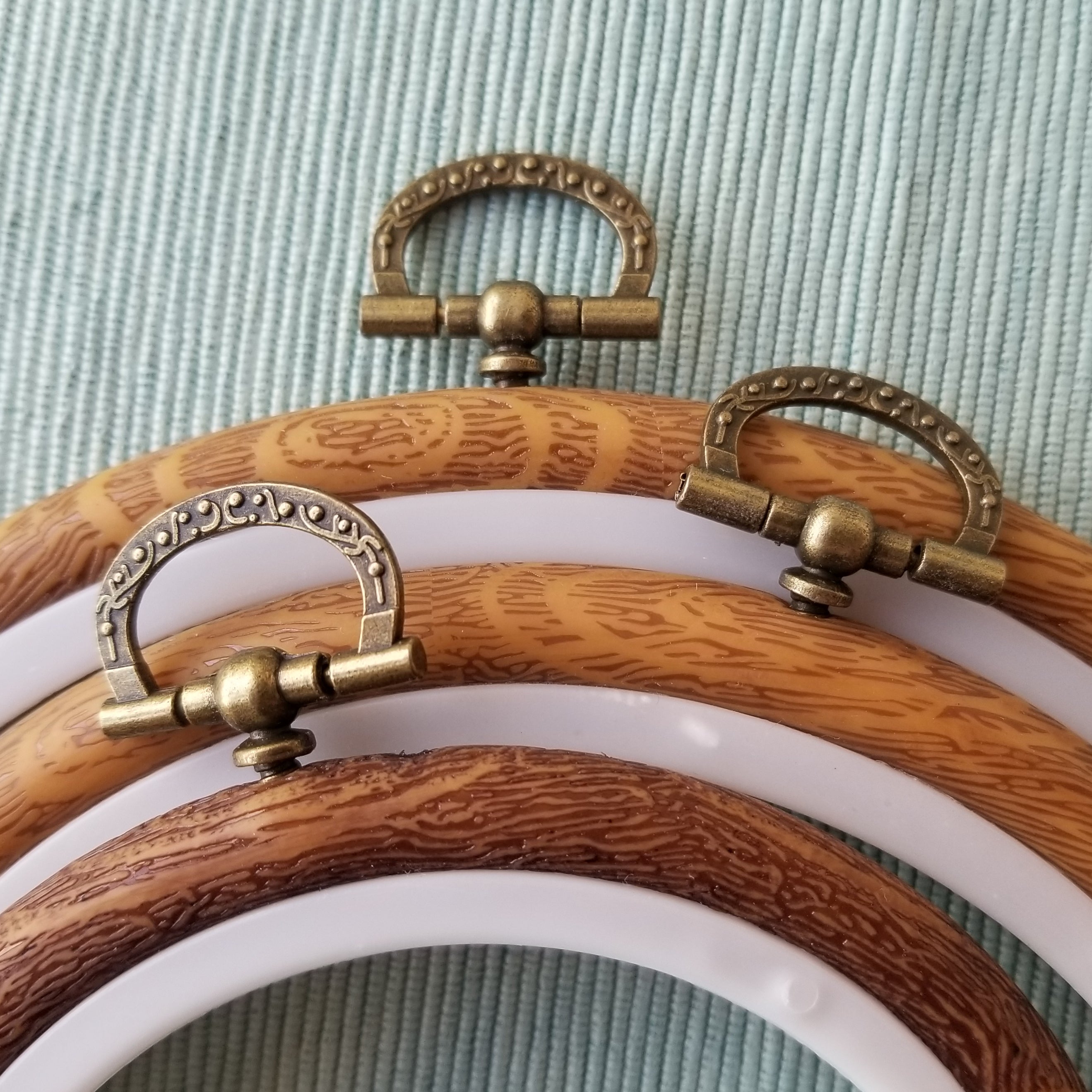 Faux Wood Embroidery Hoops – Jessica Long Embroidery