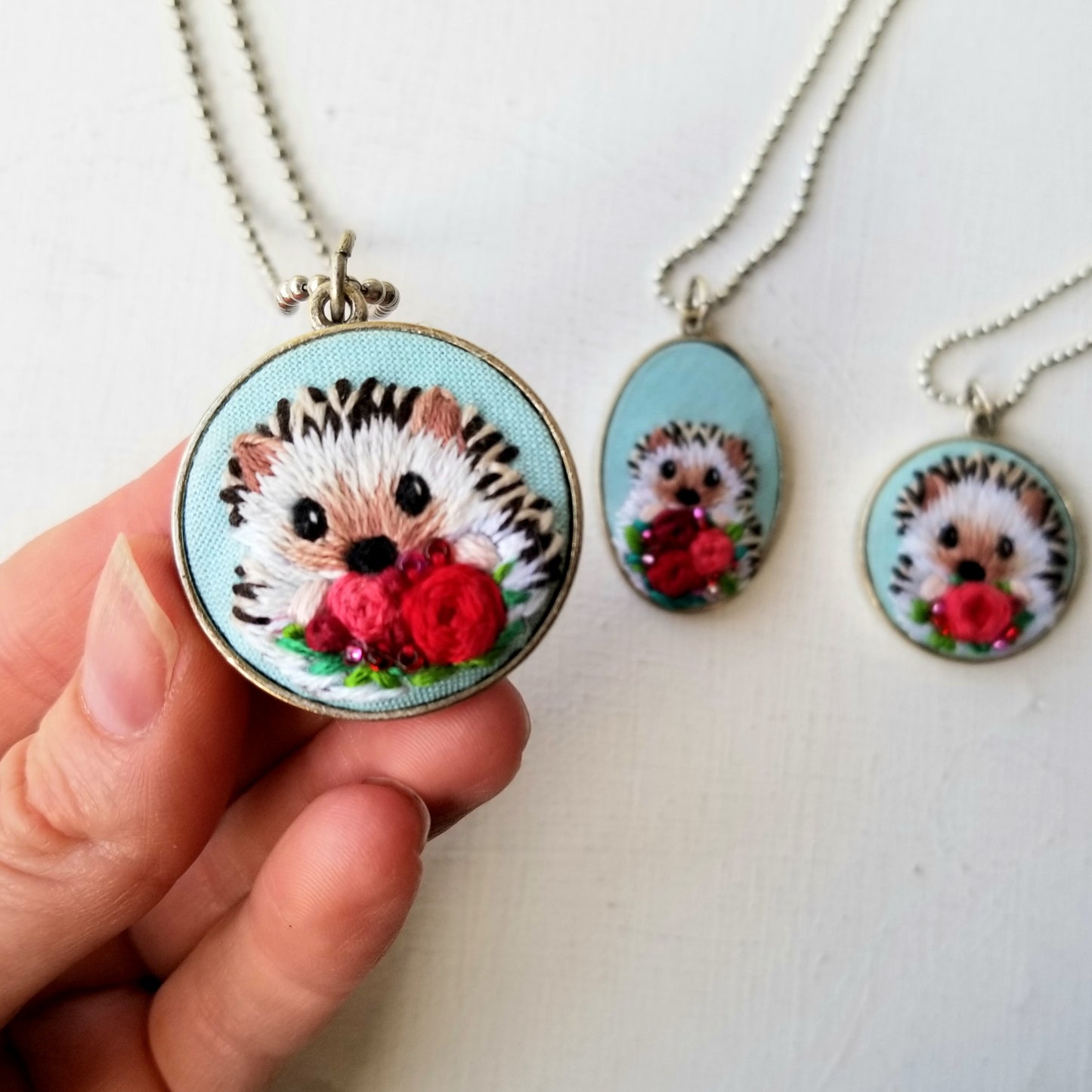 Hedgehog Necklaces