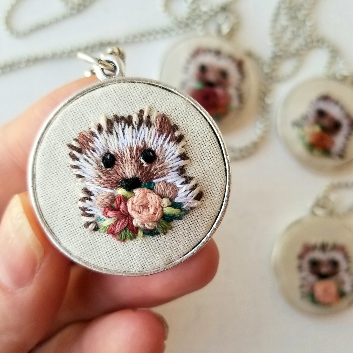 Hedgehog Necklaces