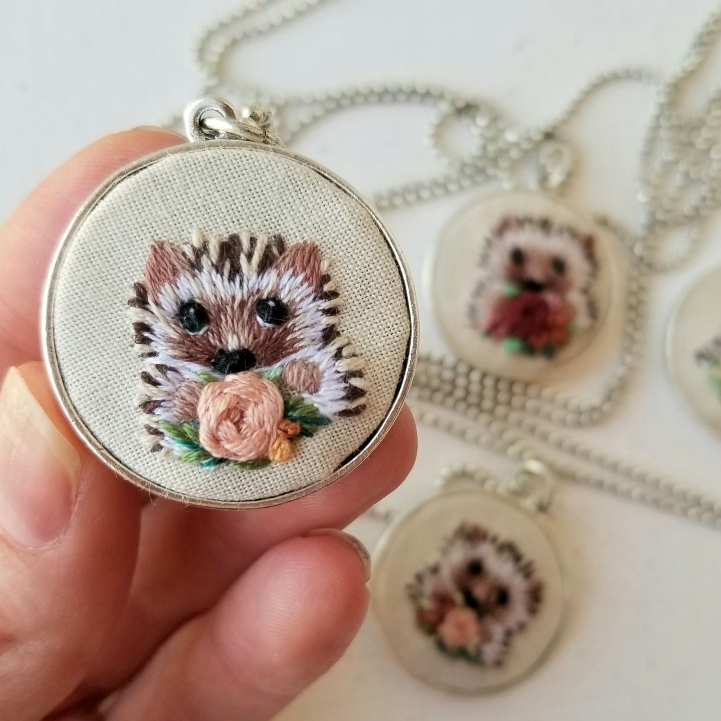 Hedgehog Necklaces