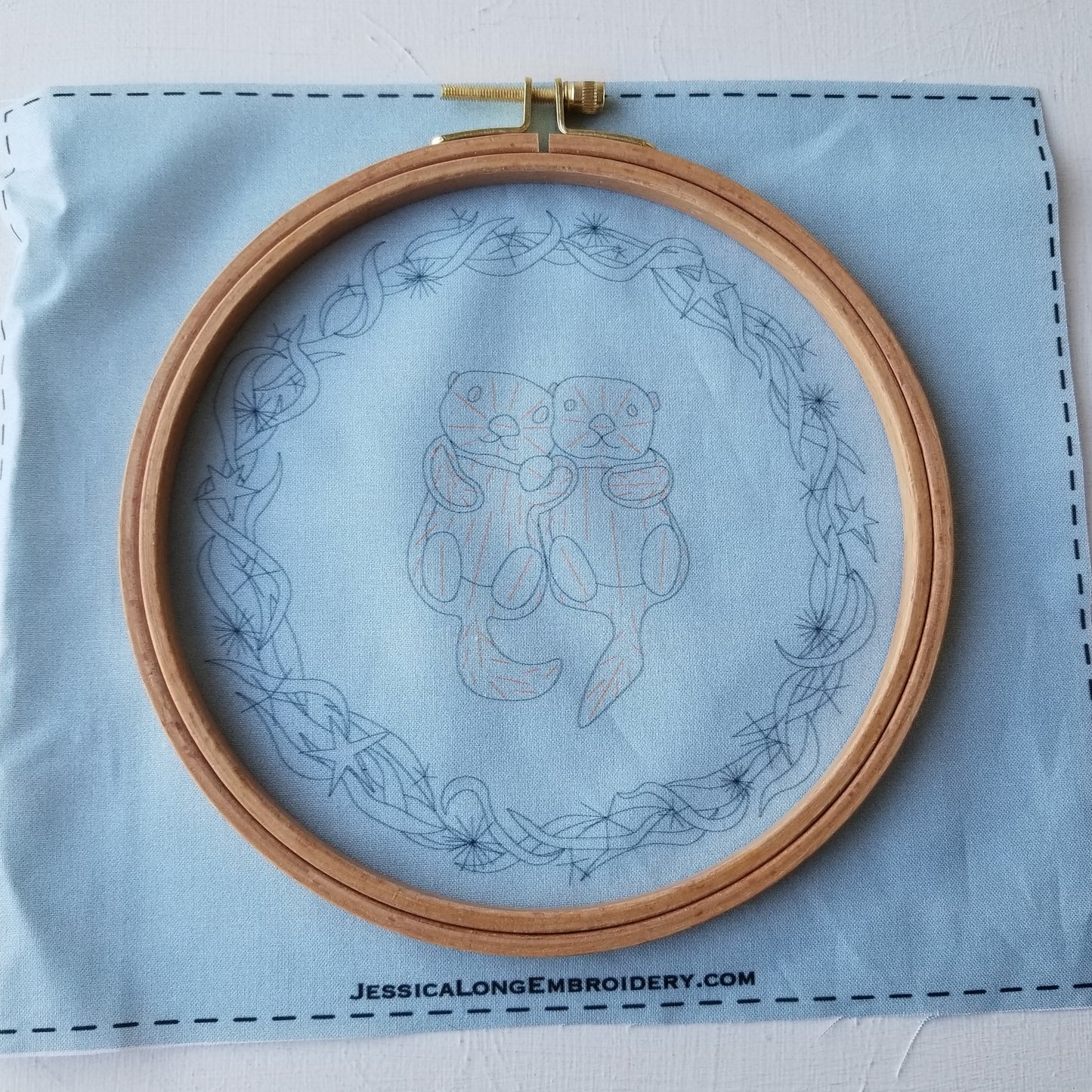Otterly Adorable Printed Fabric