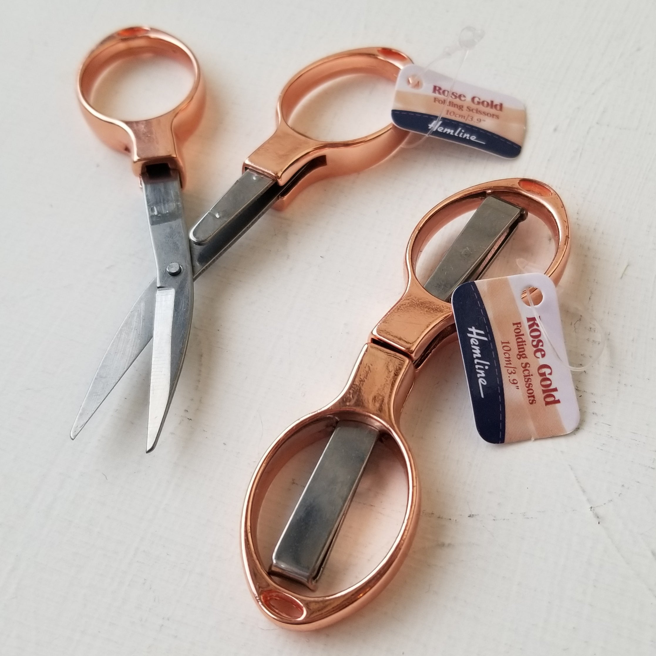 Rose Gold Folding Scissors – Paper Pieces
