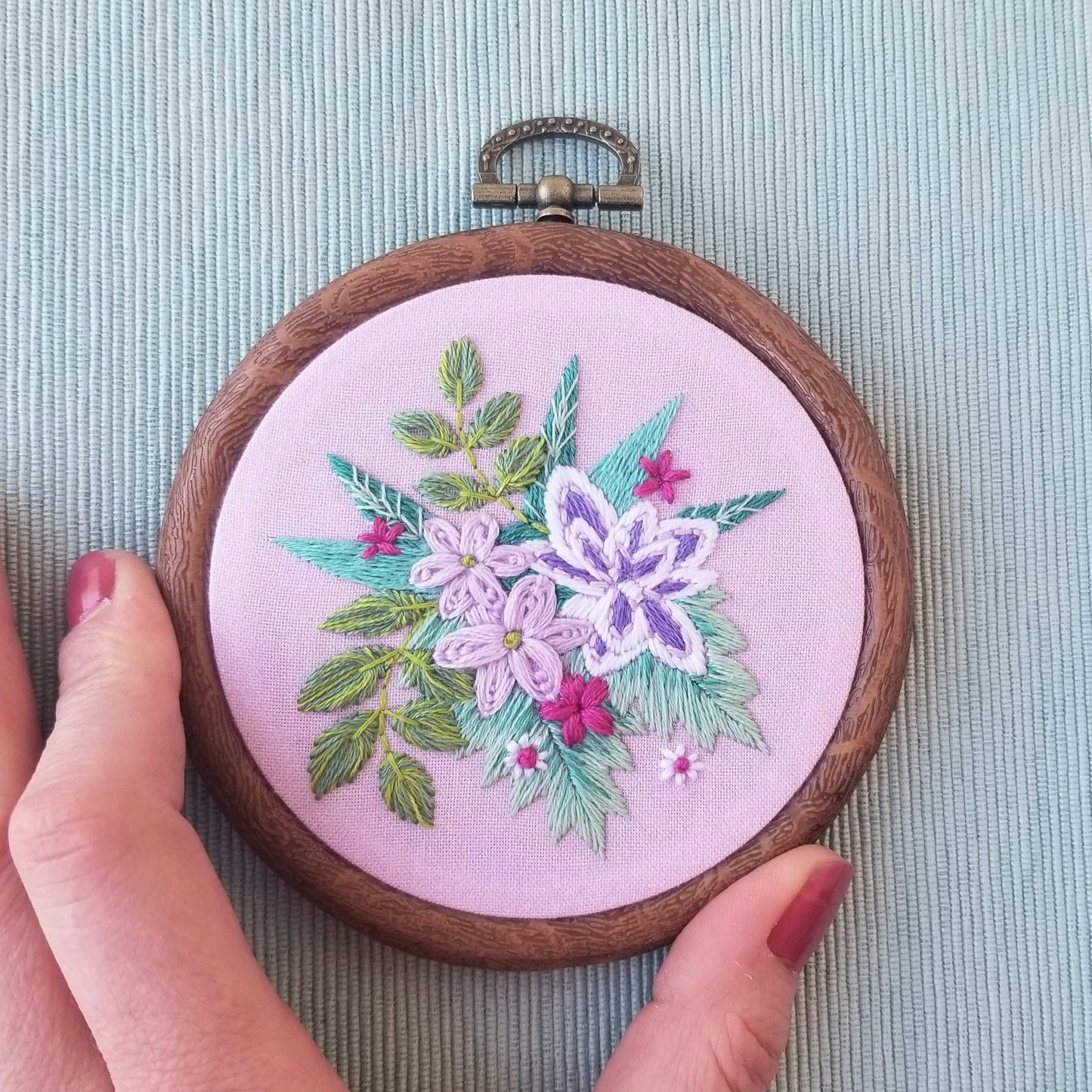 Tender Petals Embroidery Kit