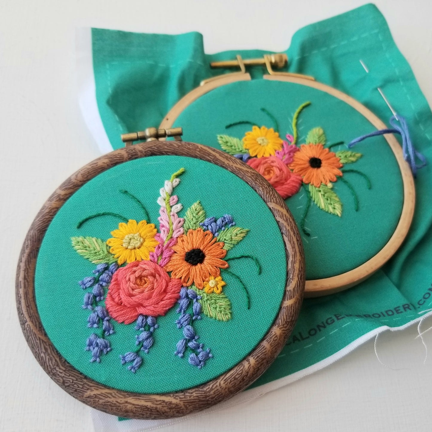 Summer Wedding Embroidery Pattern (PDF)