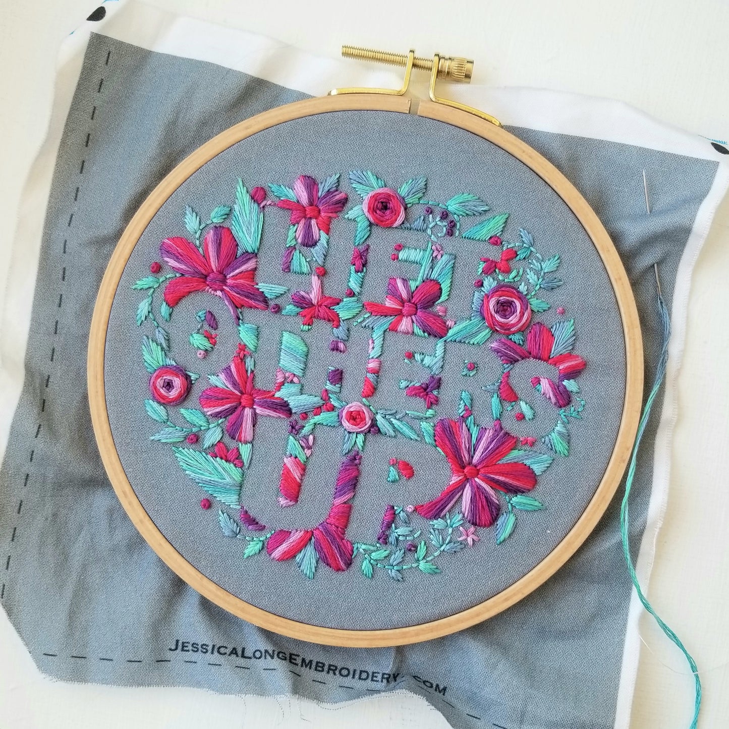 Lift Others Up Printed Fabric