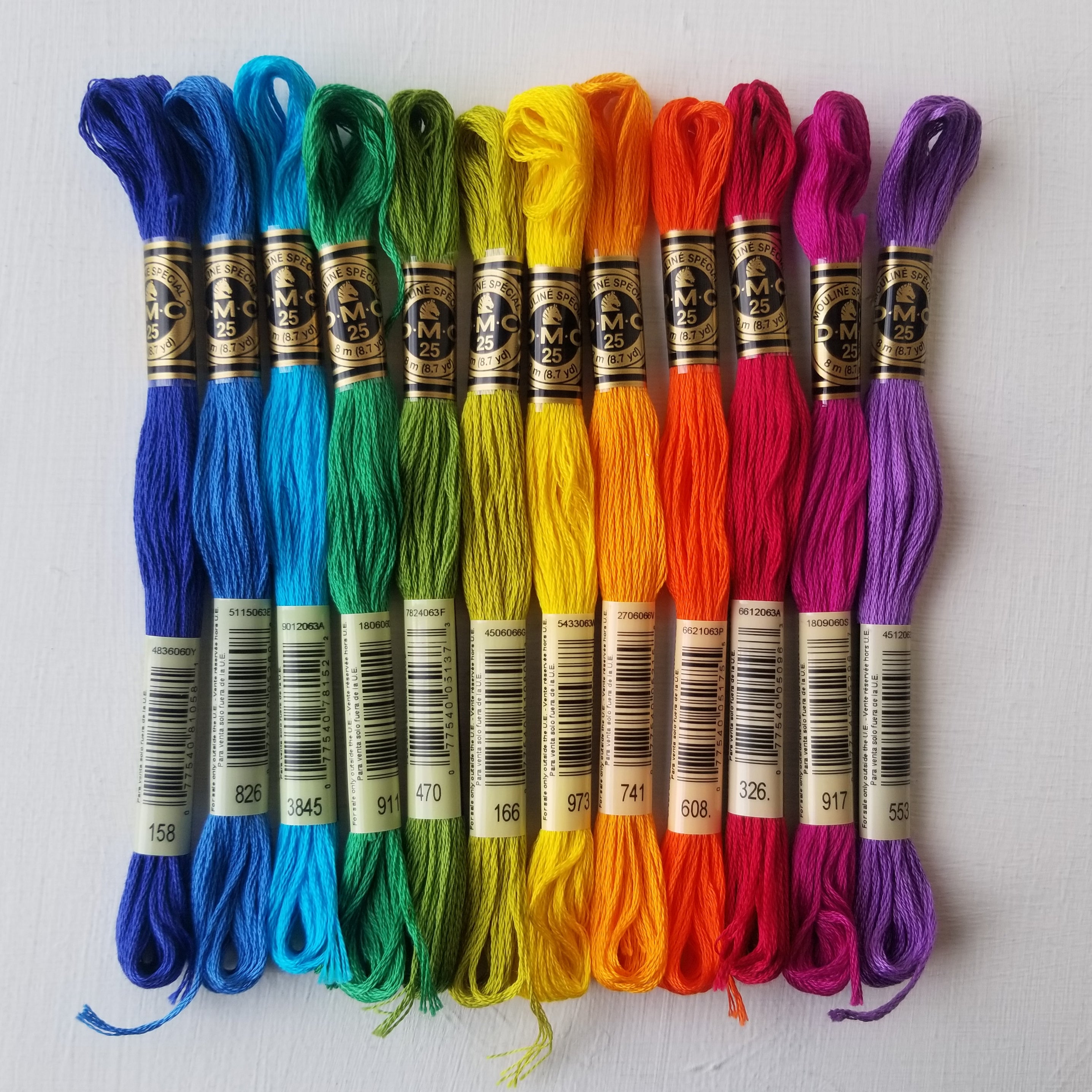 Iris DMC Floss Bundle – Jessica Long Embroidery