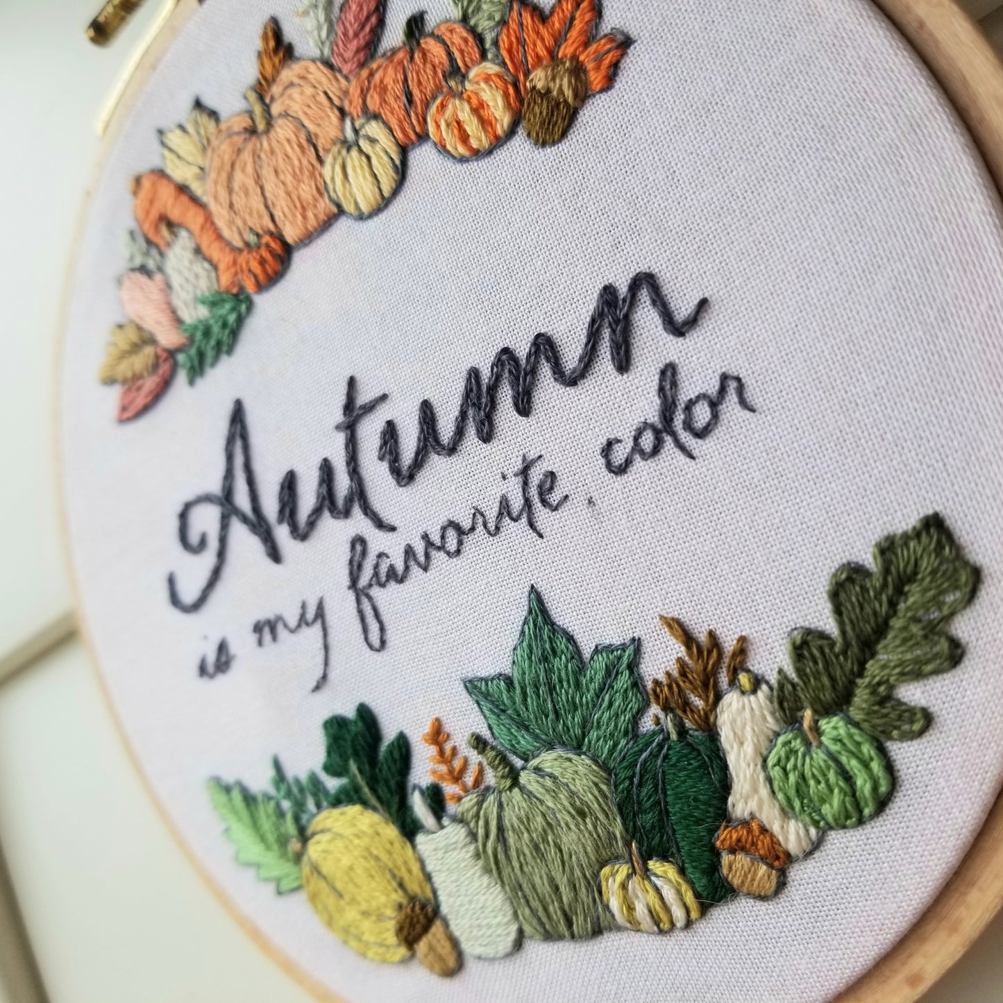 Autumn Colors Embroidery Kit