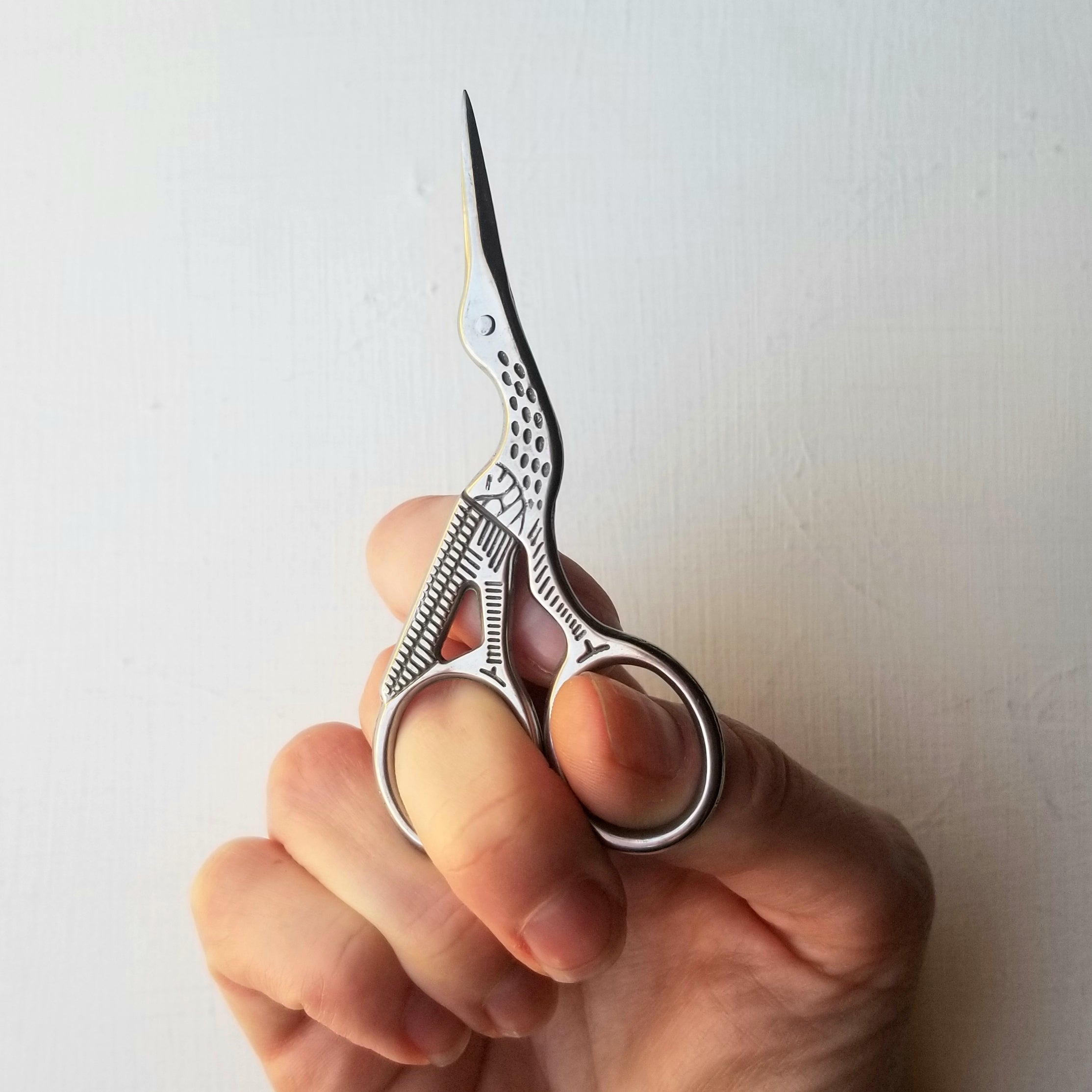 Stork Embroidery Scissors – Sincerely Laura