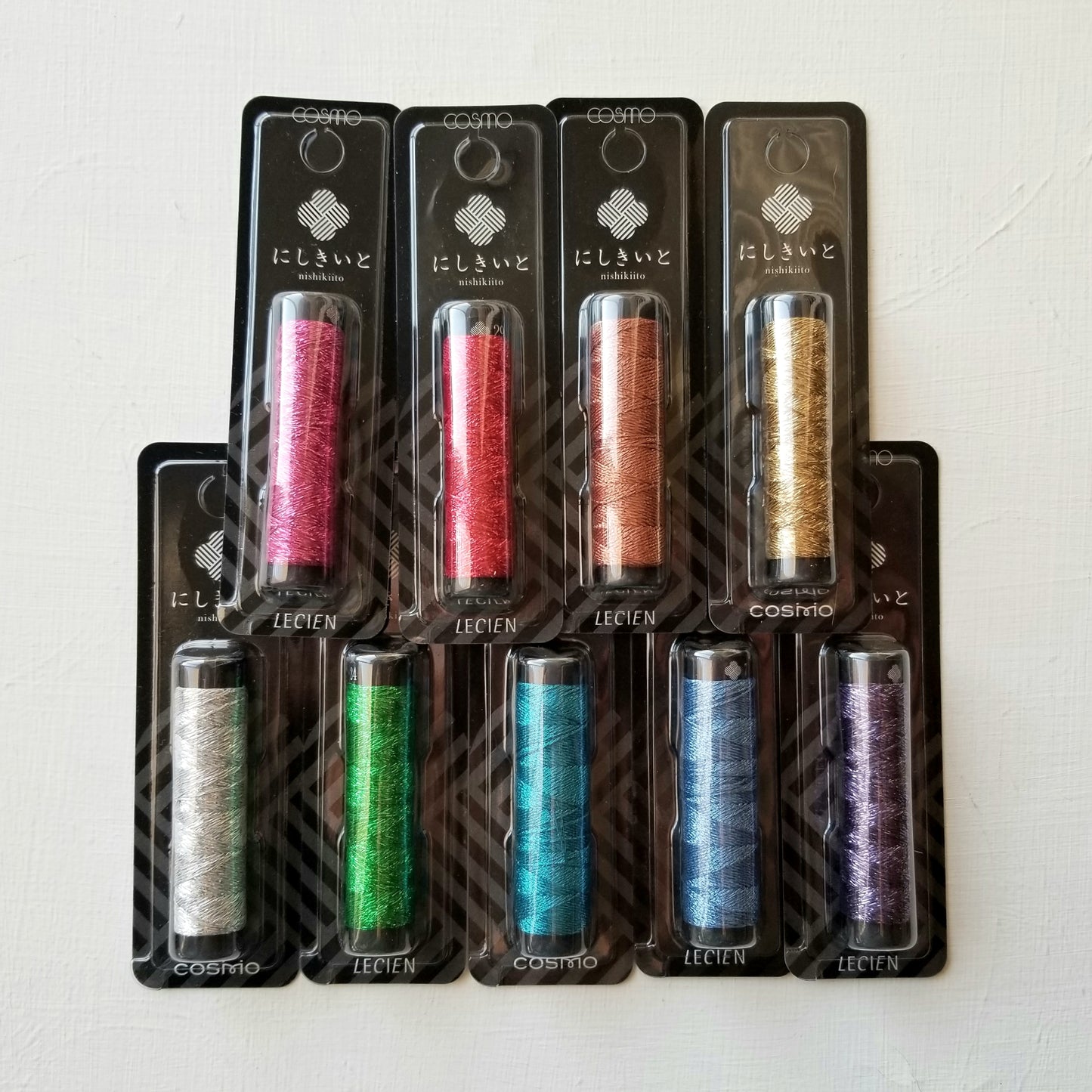 Lecien Cosmo "Nishikiito" Metallic Floss Collection