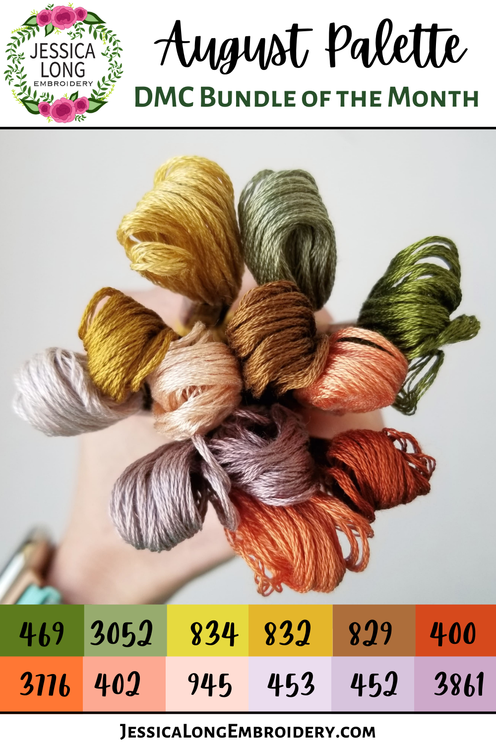 August DMC Floss Bundle