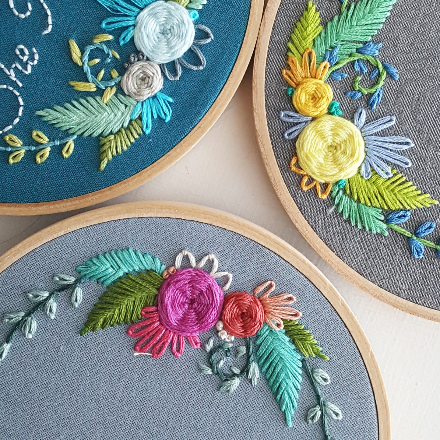 "We Can Do Hard Things" & "Nevertheless, She Persisted" Embroidery Patterns (PDF)