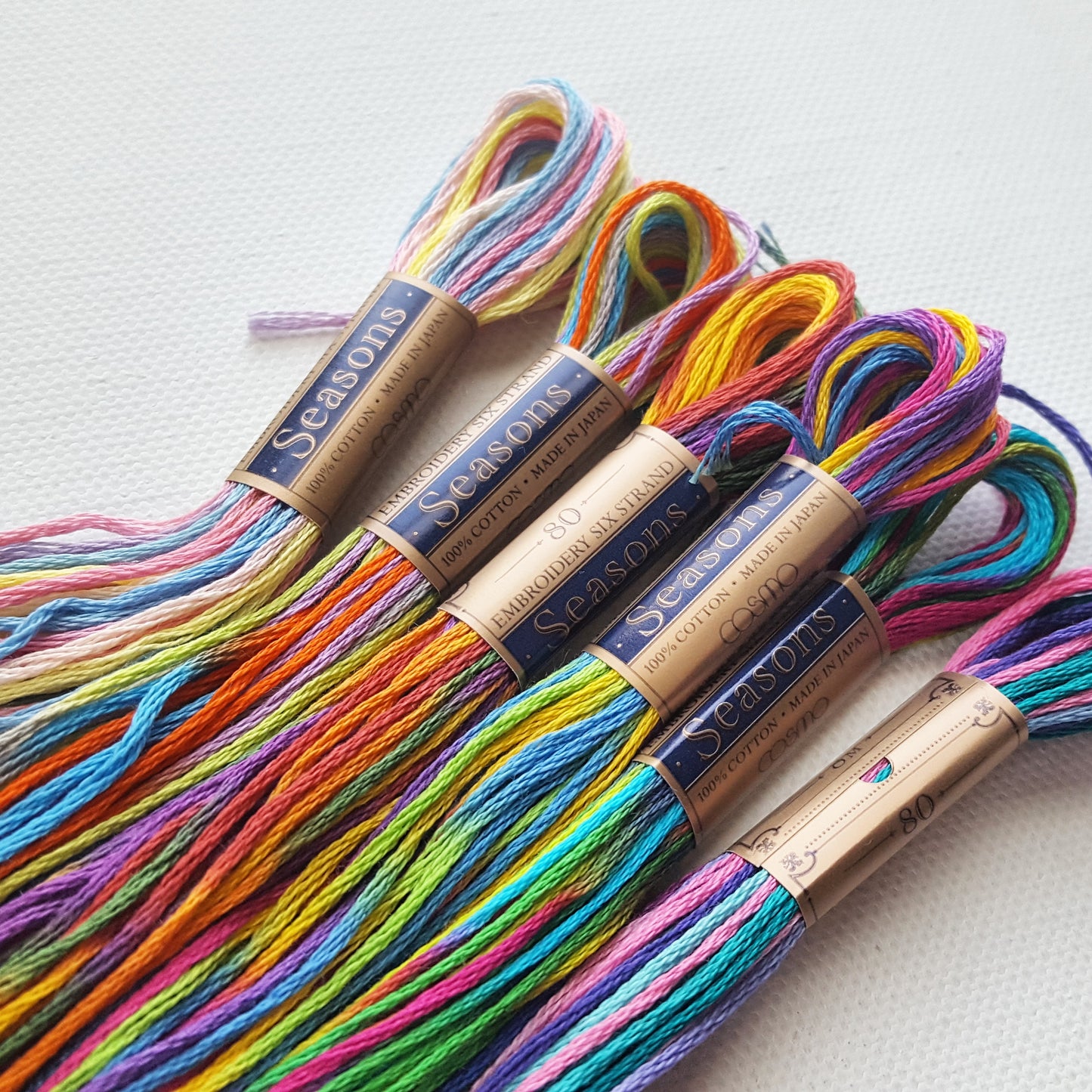 Bold Rainbow Cosmo Floss Bundle