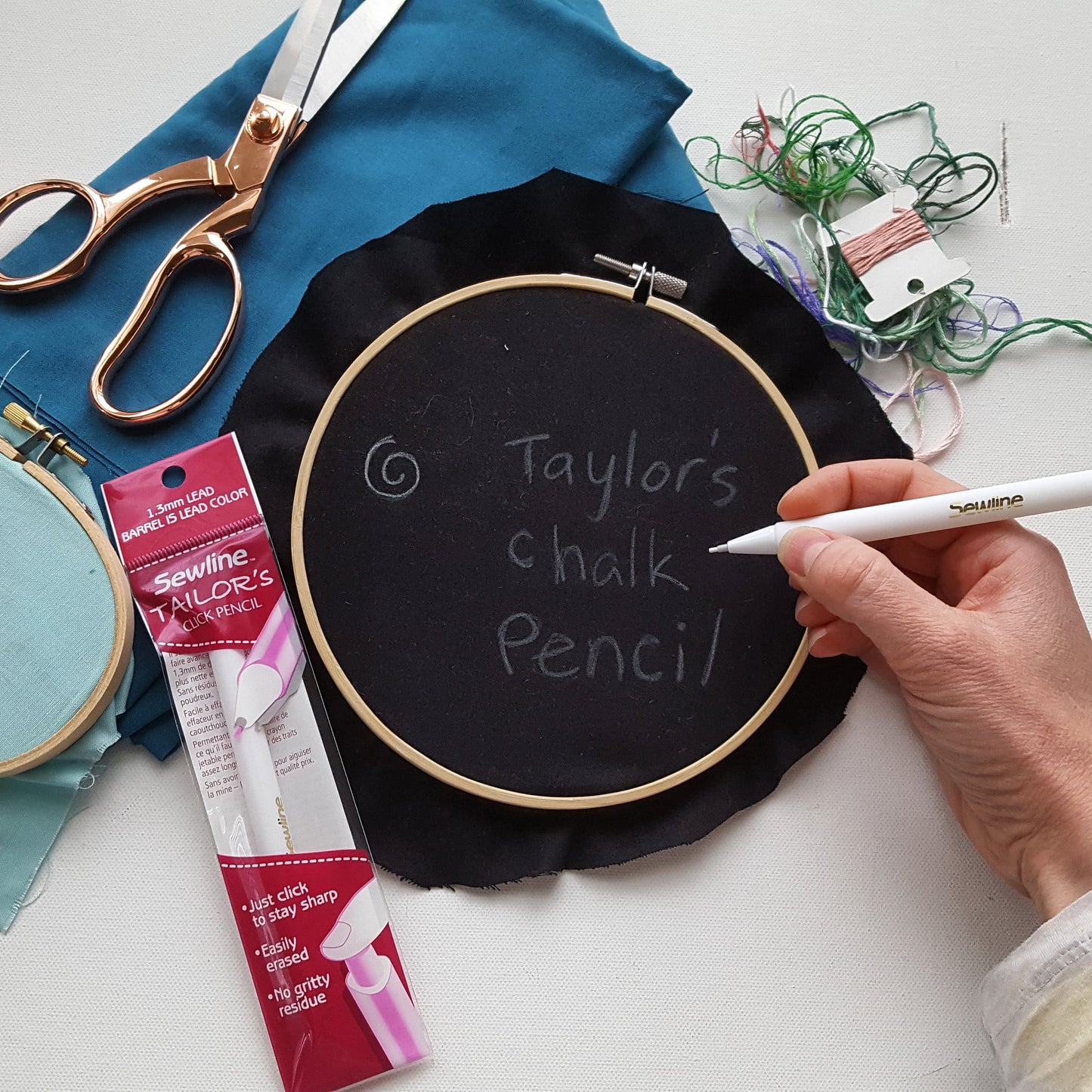 Tailor's Click Pencil for Dark Fabrics