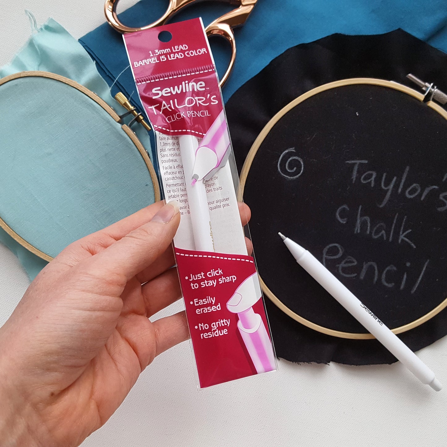 Tailor's Click Pencil for Dark Fabrics