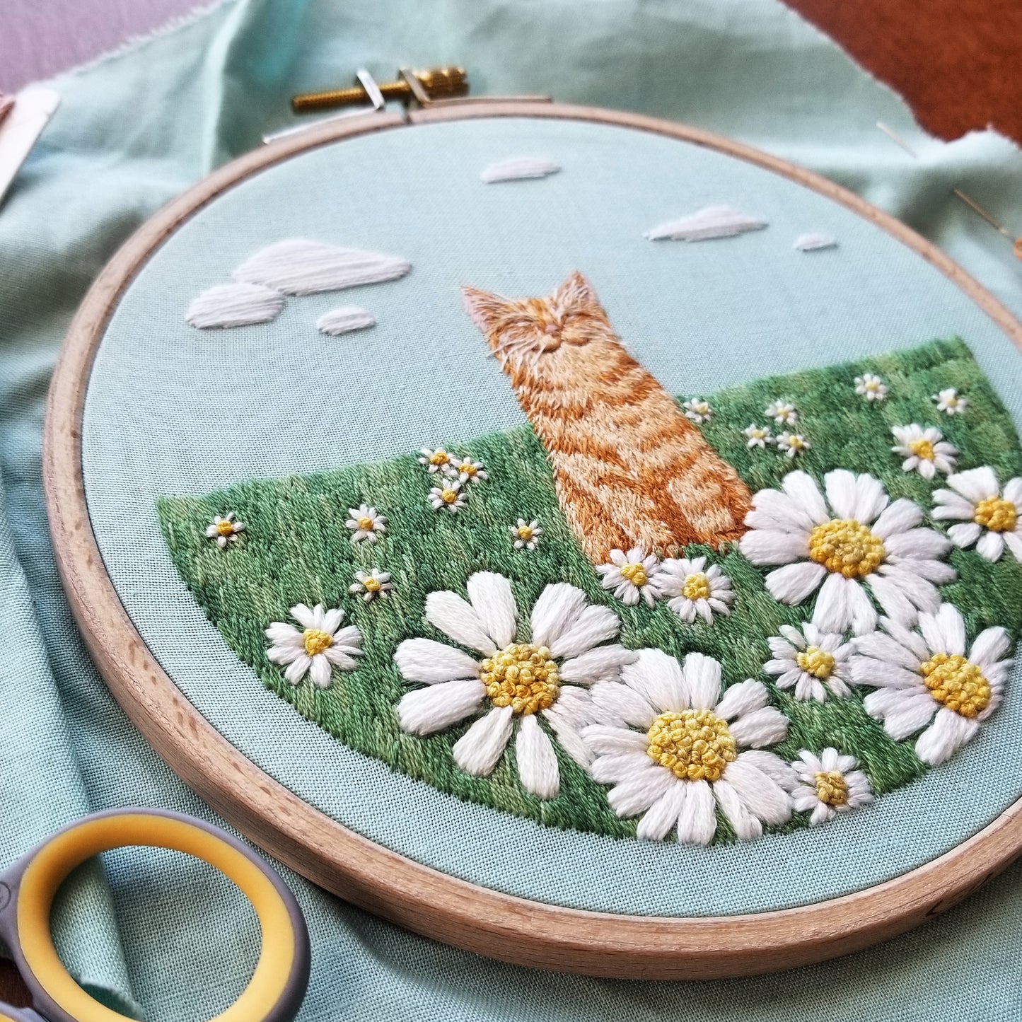 Happy Place Embroidery Pattern (PDF)