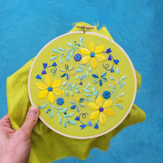 Sunshine Day Embroidery Pattern (PDF)