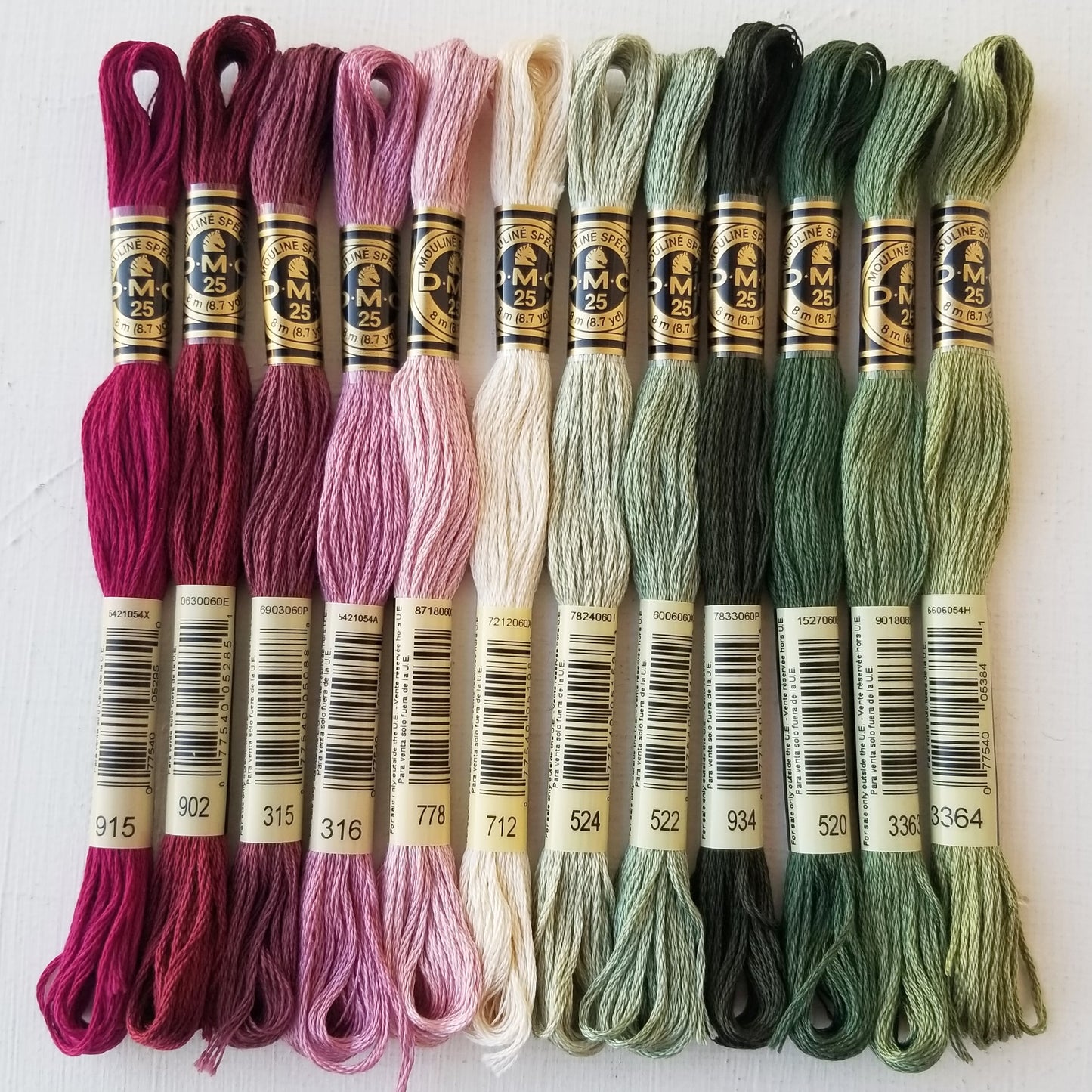 February DMC Floss Bundle