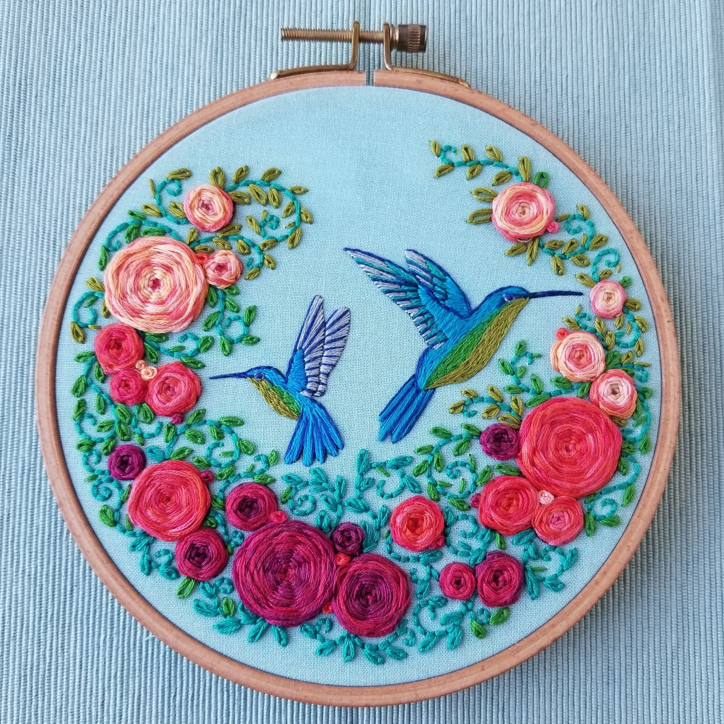 Summer Birds Embroidery Pattern (PDF)