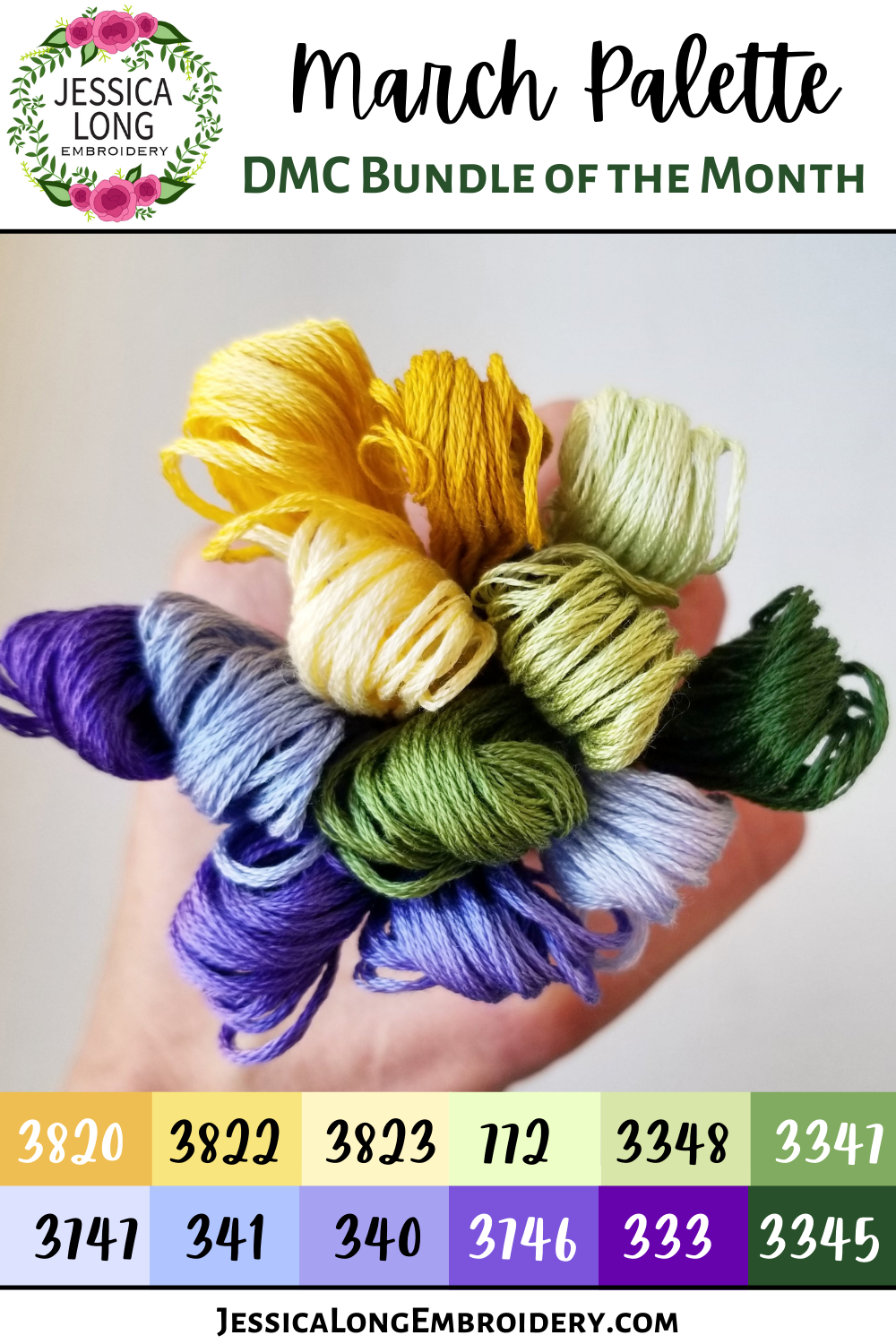 March DMC Floss Bundle