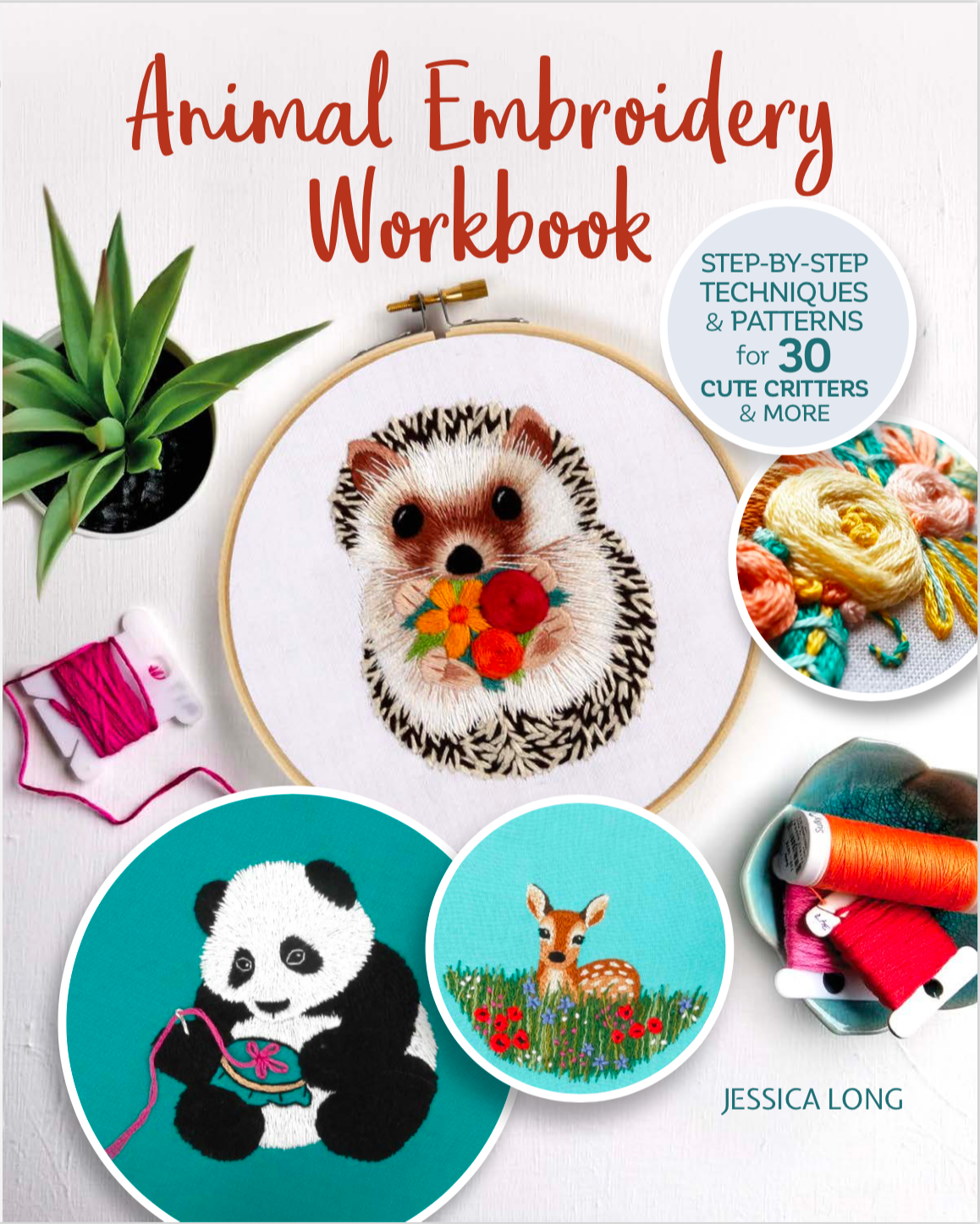 Animal Embroidery Workbook