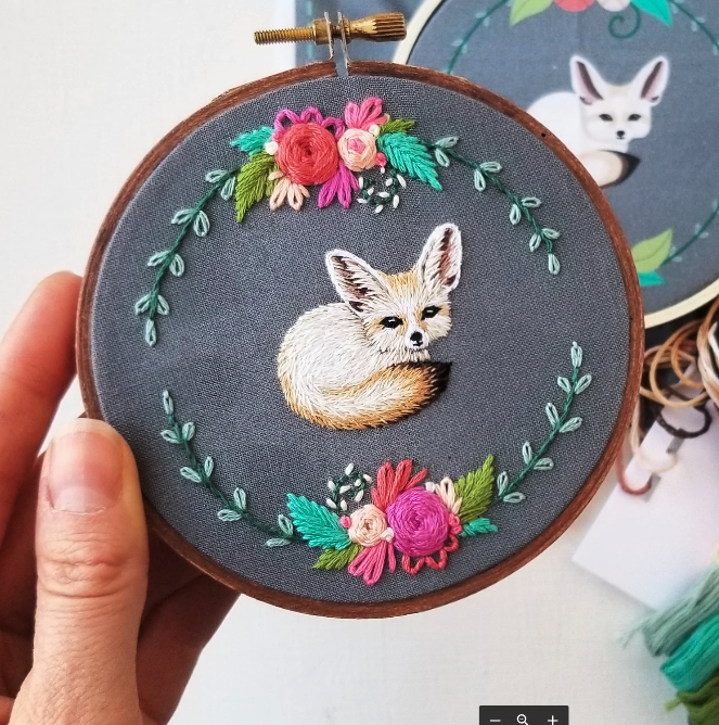 Printed Fabric – Jessica Long Embroidery